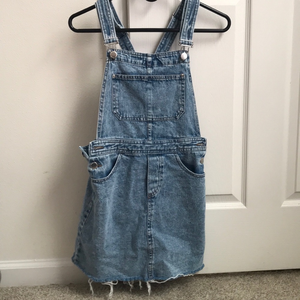 Adjustable cute jean dress